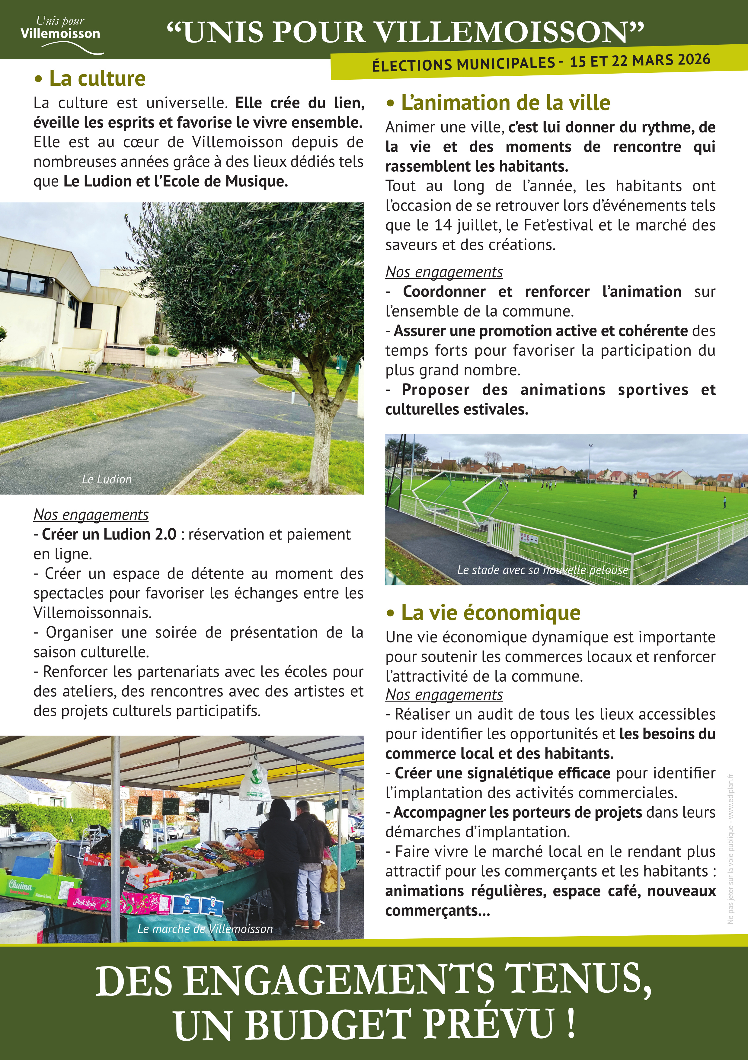 tract Fin janvier 2026. Verso.